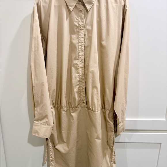 L’academie Keem Ruched Tan Mini Dress / Revolve / Medium - Picture 10 of 10